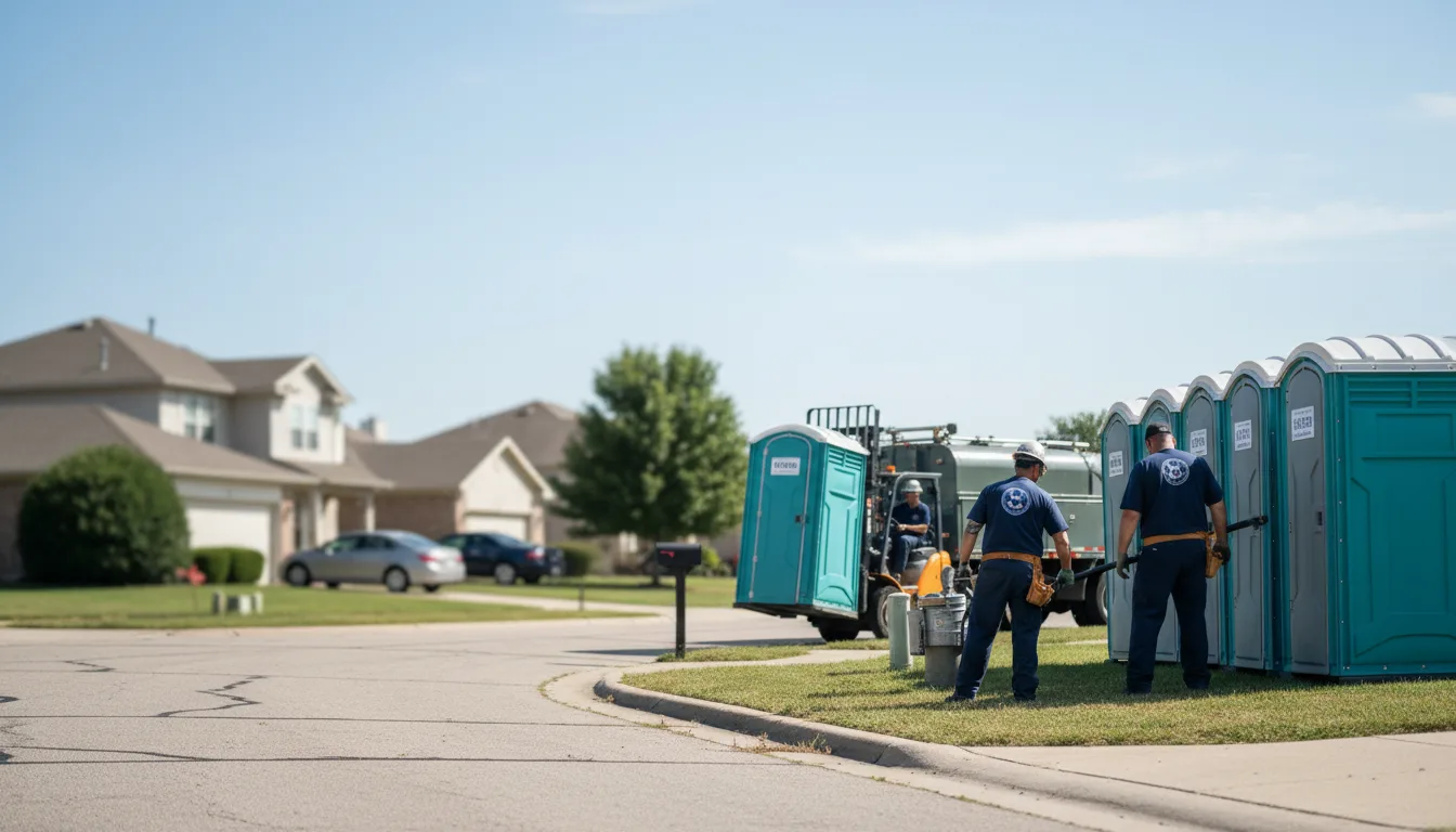 Porta Potty Rental in Blackburn, MO near me